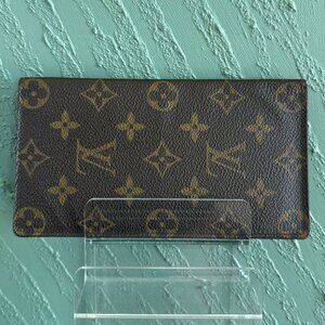 Louis Vuitton Monogram Brown Long Wallet